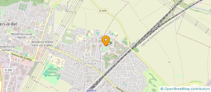 localisation de l'entreprise MADAME MYRIAM CHENAFI à GONESSE