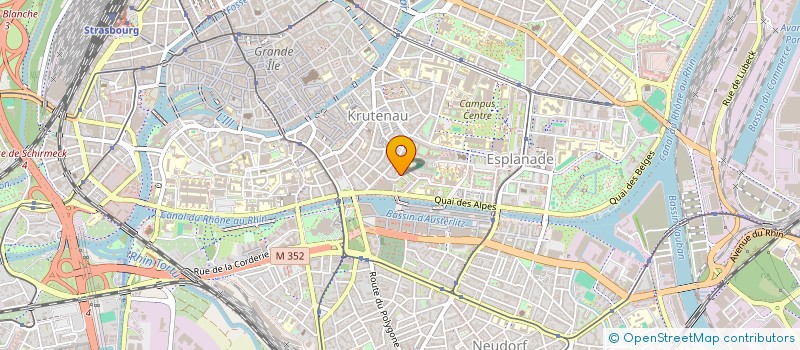 localisation de l'entreprise MADAME MYRIAM CHERIF à STRASBOURG