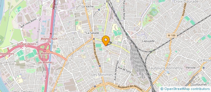 localisation de l'entreprise MADAME MYRIAM CHEVALLEREAU à TOULOUSE