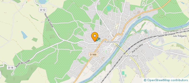 localisation de l'entreprise MADAME MYRIAM CHIERA  RABASTENS