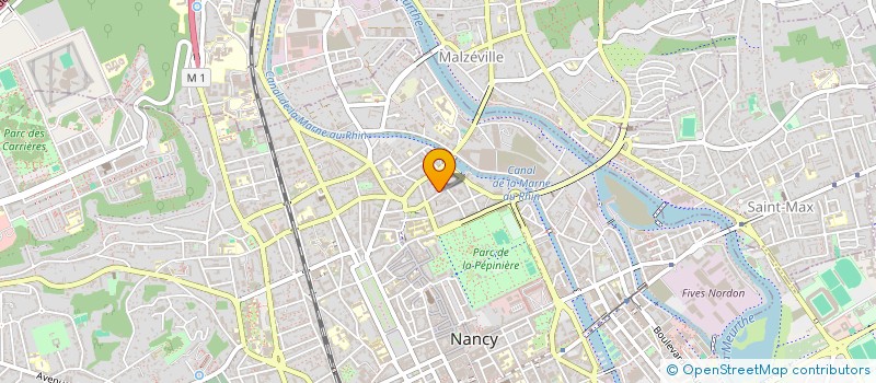 localisation de l'entreprise MADAME MYRIAM CHIHEB  NANCY