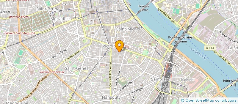 localisation de l'entreprise MADAME MYRIAM CHRETIENNOT  BORDEAUX