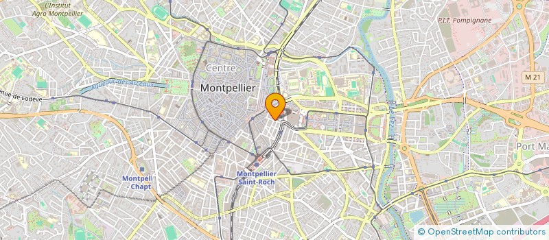 localisation de l'entreprise MADAME MYRIAM CLAPIES à MONTPELLIER