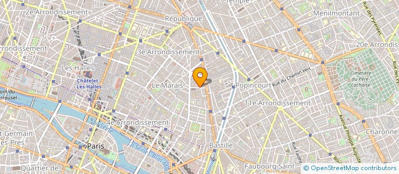 localisation de l'entreprise MADAME MYRIAM COGOLLUDO  PARIS