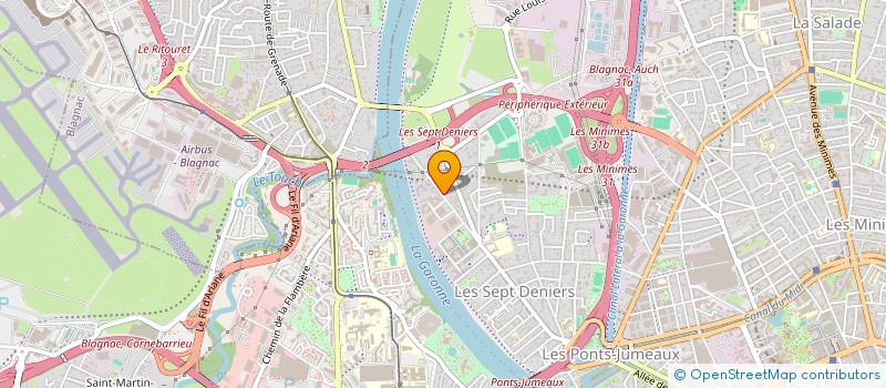 localisation de l'entreprise MADAME MYRIAM COIGNAC à TOULOUSE