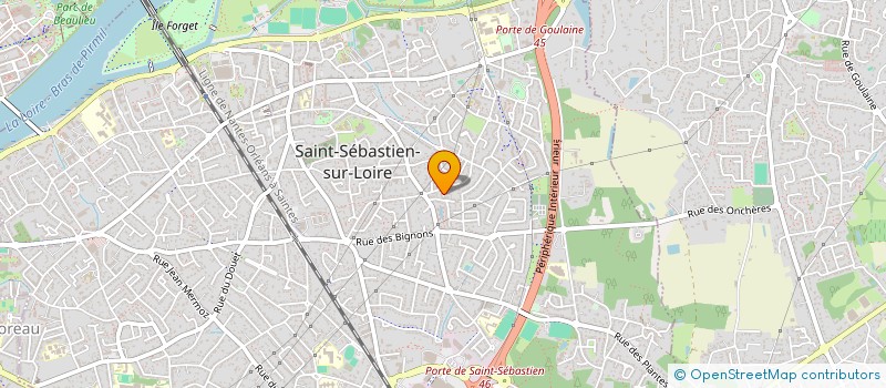 localisation de l'entreprise MADAME MYRIAM COISY  SAINT-SEBASTIEN-SUR-LOIRE