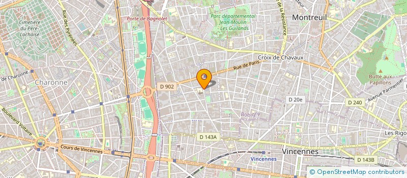 localisation de l'entreprise MADAME MYRIAM COLAS à MONTREUIL