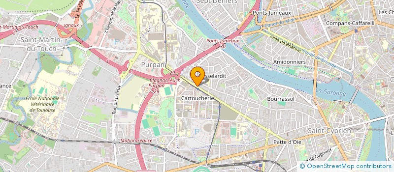 localisation de l'entreprise MADAME MYRIAM COLITTI à TOULOUSE