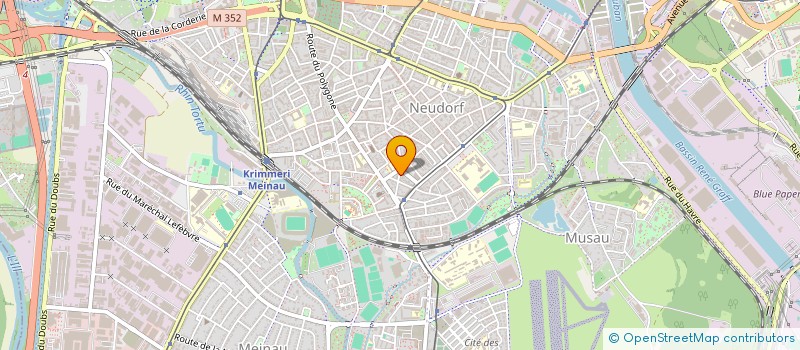 localisation de l'entreprise MADAME MYRIAM COMMOT à STRASBOURG
