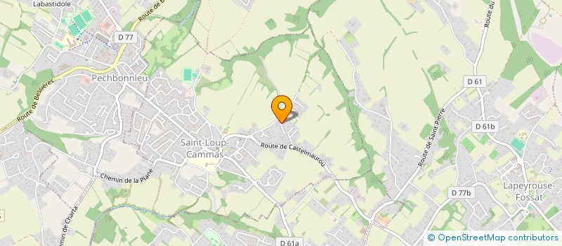 localisation de l'entreprise MADAME MYRIAM COUDOUMY à SAINT-LOUP-CAMMAS