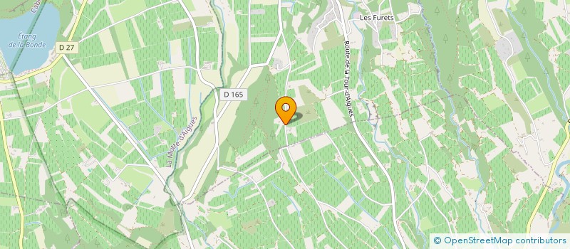 localisation de l'entreprise MADAME MYRIAM COUTURET  SAINT-MARTIN-DE-LA-BRASQUE