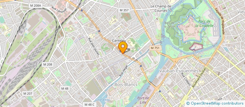 localisation de l'entreprise MADAME MYRIAM CREUS à LILLE