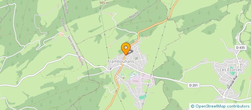 localisation de l'entreprise MADAME MYRIAM DAKI  FRAMBOUHANS