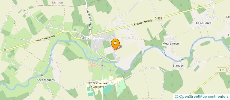 localisation de l'entreprise MADAME MYRIAM DALLOYEAU  MESNILS-SUR-ITON