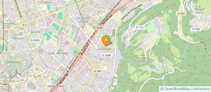 localisation de l'entreprise MADAME MYRIAM DALSTEIN  SAINT-MARTIN-D'HERES