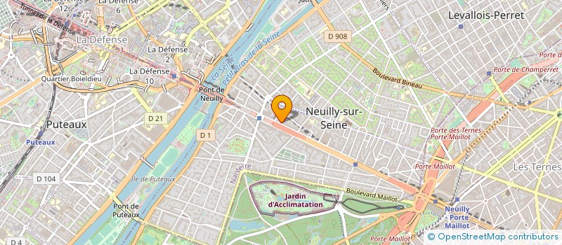 localisation de l'entreprise MADAME MYRIAM DANNAY à NEUILLY-SUR-SEINE