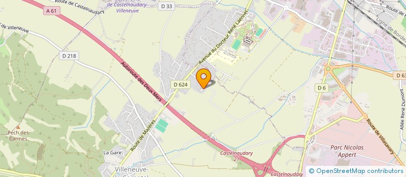 localisation de l'entreprise MADAME MYRIAM DAUZAT  FONTERS-DU-RAZES