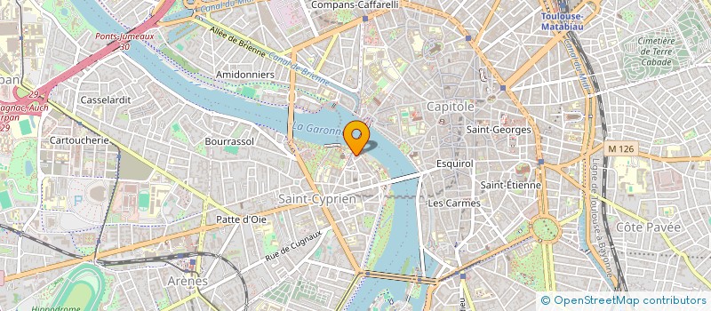 localisation de l'entreprise MADAME MYRIAM DAVION à TOULOUSE
