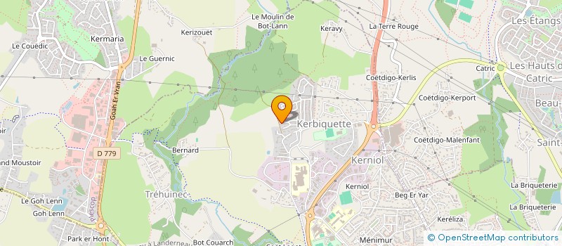 localisation de l'entreprise MADAME MYRIAM DE REGNAULD DE BELLESCIZE  PEILLAC