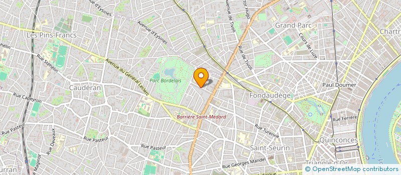 localisation de l'entreprise MADAME MYRIAM DE ZULUETA à BORDEAUX