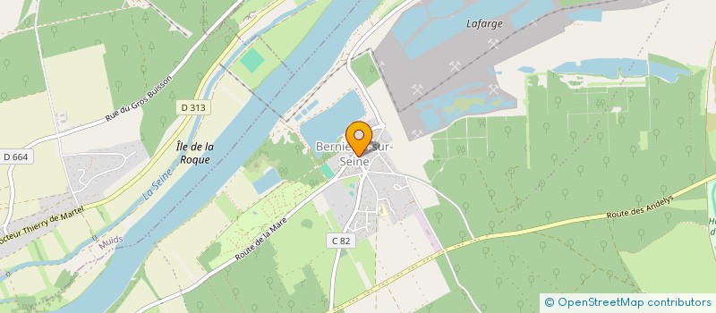 localisation de l'entreprise MADAME MYRIAM DECHIRON  MESNILS-SUR-ITON