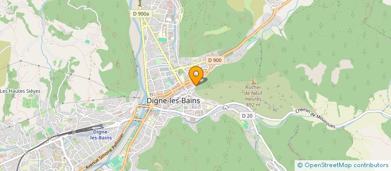 localisation de l'entreprise MADAME MYRIAM DEROUICHE à DIGNE-LES-BAINS