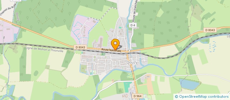 localisation de l'entreprise MADAME MYRIAM DESCARTES  DOUZY