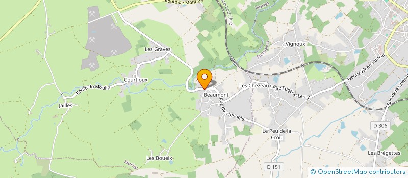 localisation de l'entreprise MADAME MYRIAM DESJOBERT à HURIEL