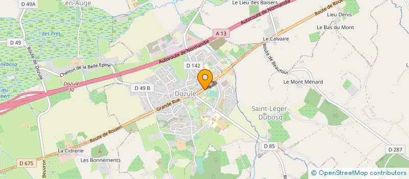 localisation de l'entreprise MADAME MYRIAM DESRUES  CRESSEVEUILLE