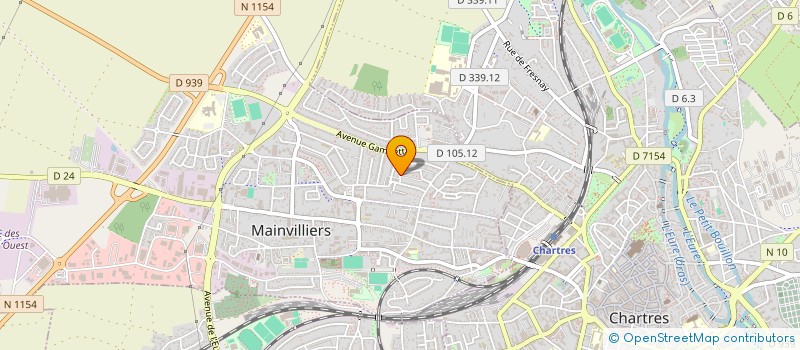 localisation de l'entreprise MADAME MYRIAM DIAKITE  MAINVILLIERS