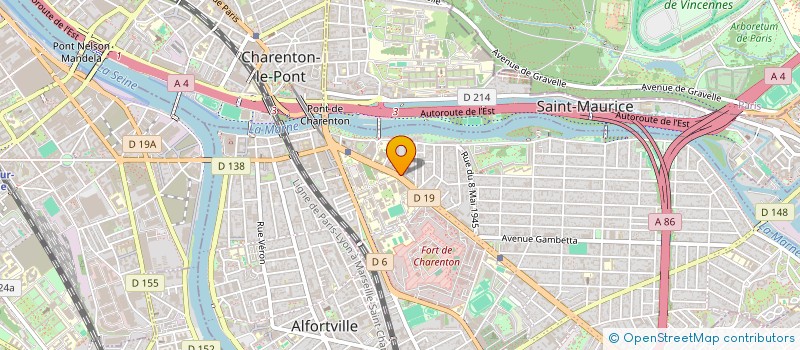 localisation de l'entreprise MADAME MYRIAM DIALLO  MAISONS-ALFORT