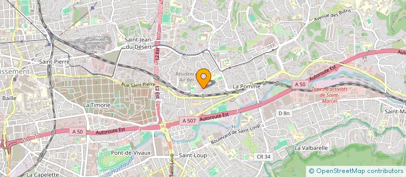 localisation de l'entreprise MADAME MYRIAM DIARRA  MARSEILLE