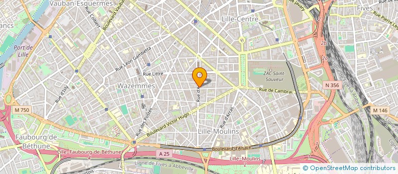 localisation de l'entreprise MADAME MYRIAM DIB à LILLE