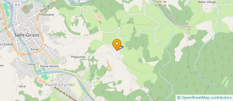 localisation de l'entreprise MADAME MYRIAM DIS à SAINT-GIRONS