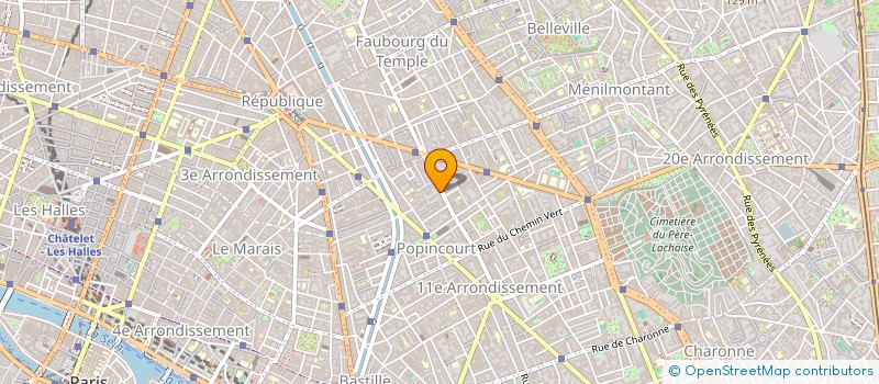 localisation de l'entreprise MADAME MYRIAM DONCOEUR  PARIS