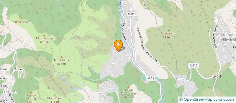 localisation de l'entreprise MADAME MYRIAM DRISS  TOURRETTE-LEVENS