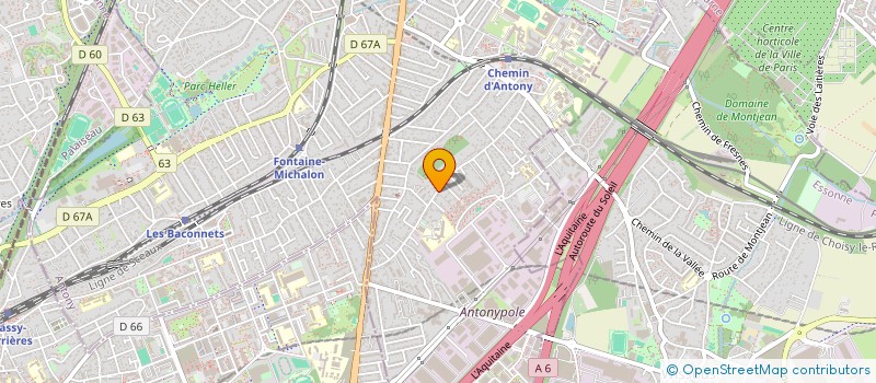 localisation de l'entreprise MADAME MYRIAM DUCASSE à ANTONY