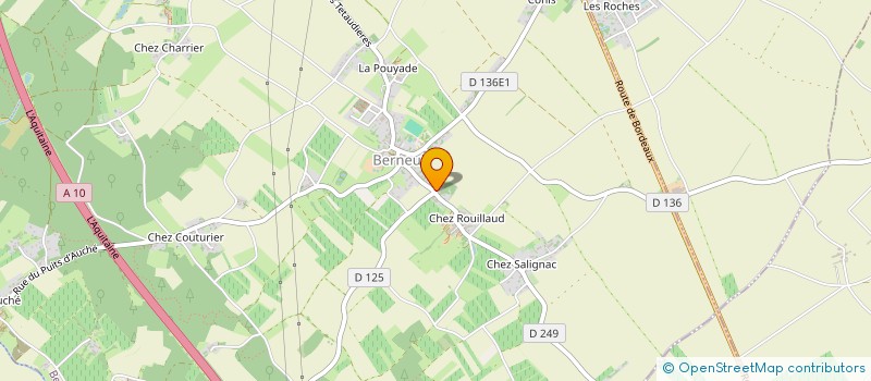 localisation de l'entreprise MADAME MYRIAM DUFOURMANTELLE à BERNEUIL