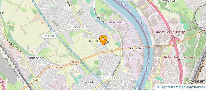 localisation de l'entreprise MADAME MYRIAM DUHAMEL  VILLAGE-NEUF