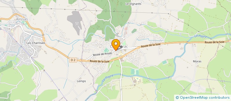 localisation de l'entreprise MADAME MYRIAM DUMAS à SAINT-LAGER-BRESSAC