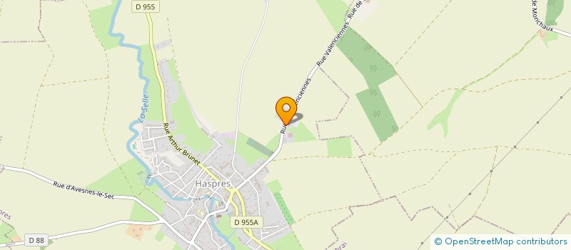 localisation de l'entreprise MADAME MYRIAM DUMONT  HASPRES