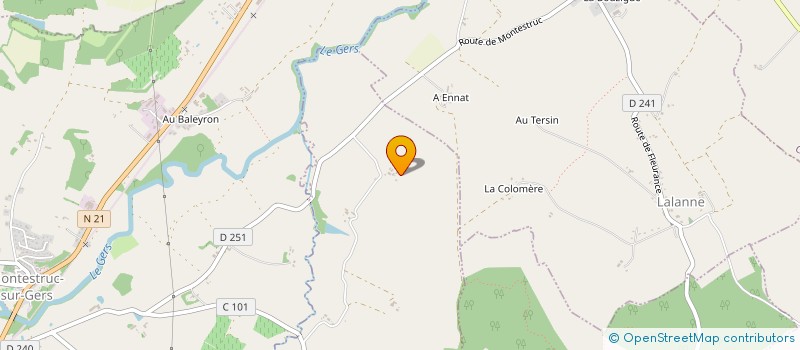 localisation de l'entreprise MADAME MYRIAM DUPRAT  GAVARRET-SUR-AULOUSTE