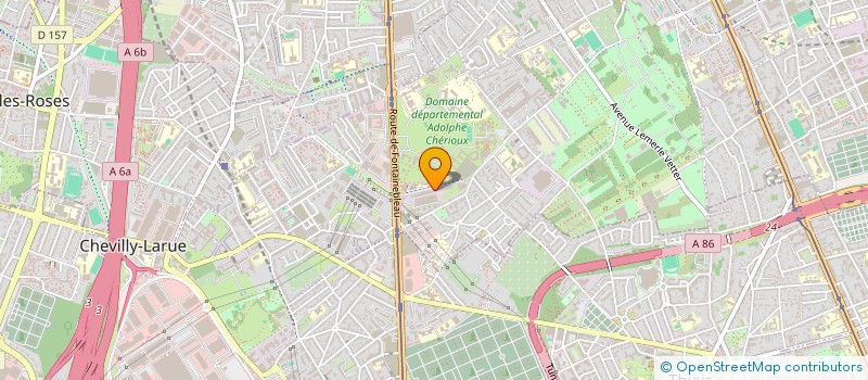 localisation de l'entreprise MADAME MYRIAM DUPRE  VITRY-SUR-SEINE