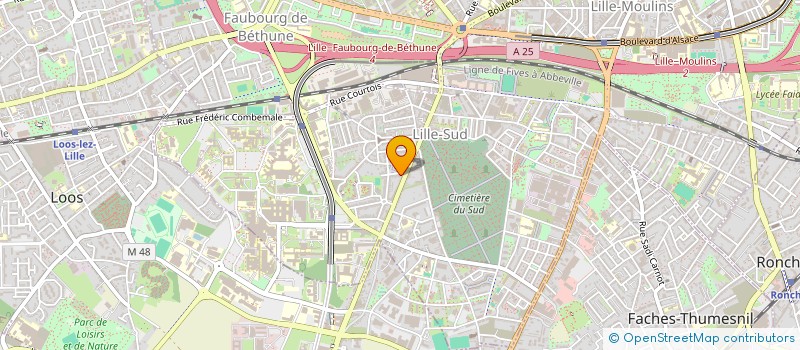 localisation de l'entreprise MADAME MYRIAM EL ARRASSI à LILLE