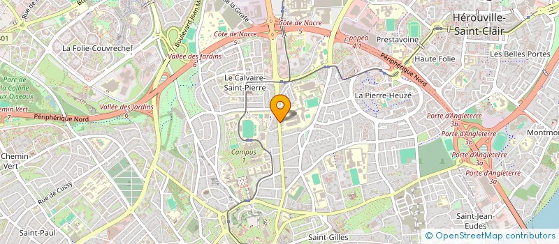 localisation de l'entreprise MADAME MYRIAM EL GERSSIFI à CAEN