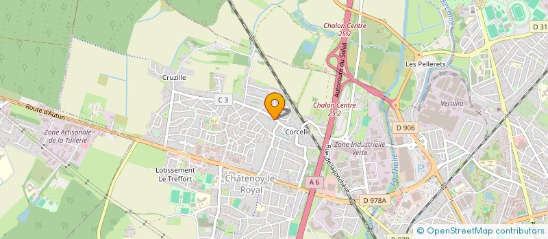 localisation de l'entreprise MADAME MYRIAM EL HADJ SAID  CHATENOY-LE-ROYAL