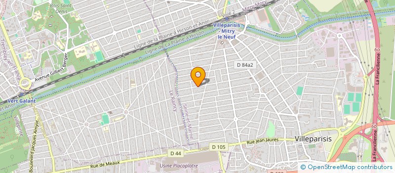 localisation de l'entreprise MADAME MYRIAM EL MEKEDDEM  VILLEPARISIS