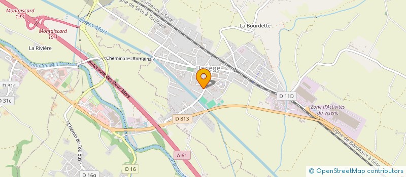 localisation de l'entreprise MADAME MYRIAM EL RIFAI à BAZIEGE