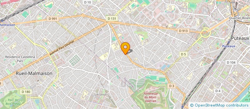 localisation de l'entreprise MADAME MYRIAM FABIOUX  NANTERRE