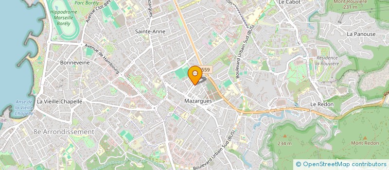 localisation de l'entreprise MADAME MYRIAM FARROUDJ à MARSEILLE